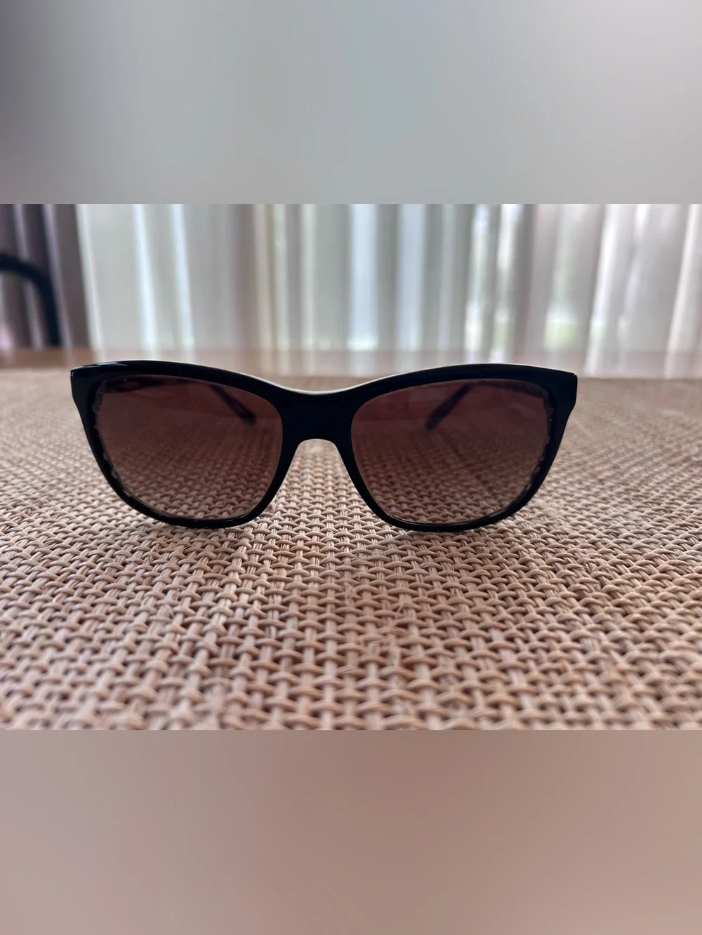Tory Burch Black & Brown Sunglasses with Dust Bag & Case.